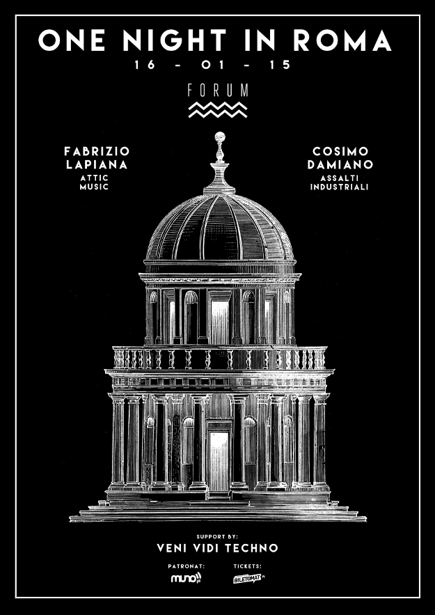 One Night In Roma - plakat