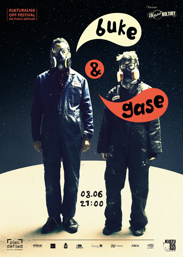 Kulturalna i OFF Festival na Placu Defilad: Buke and Gase